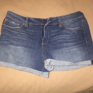 Jean shorts